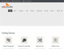 Tablet Screenshot of evorestte.com